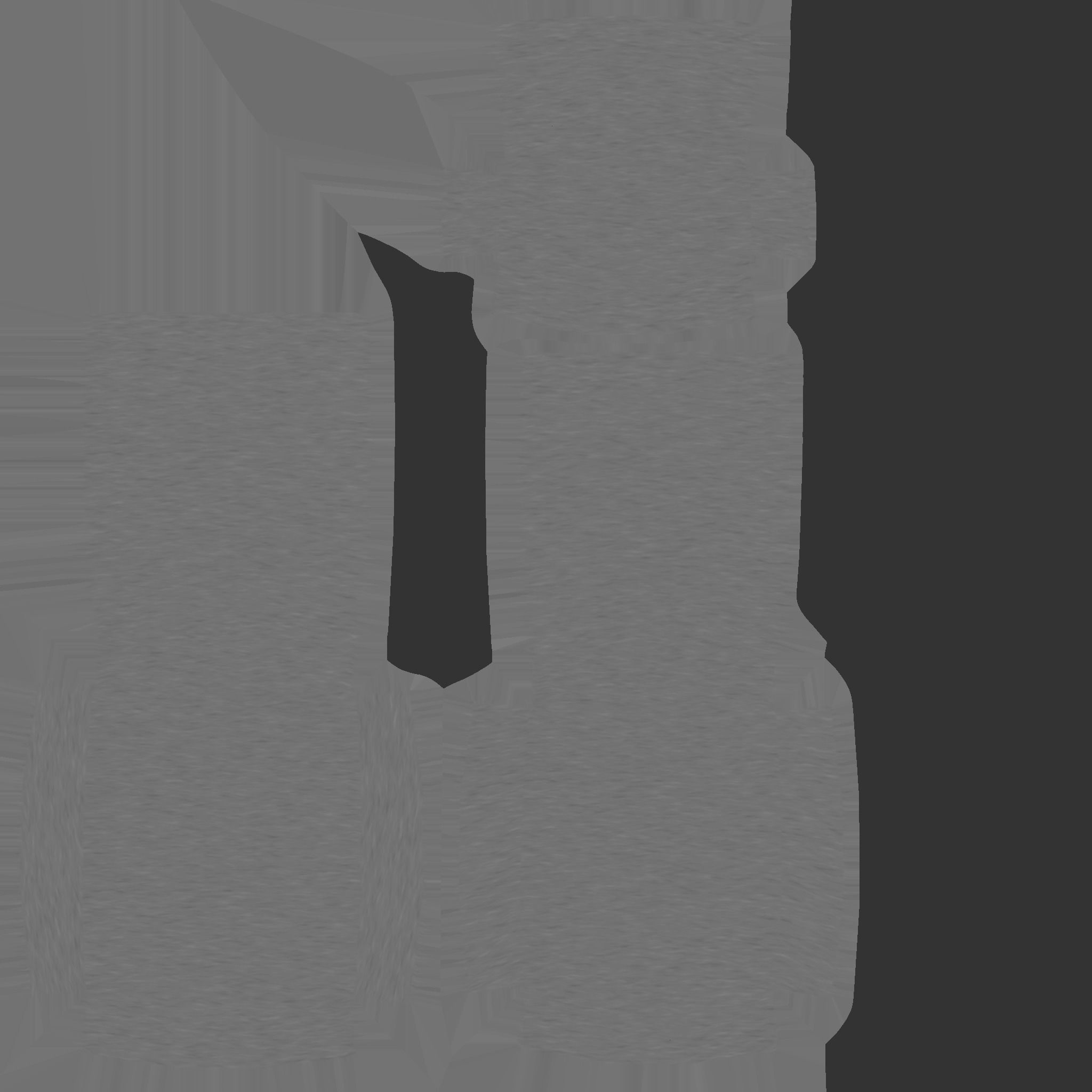 Beige Armchair - Furniture Interior Design Low-poly 3D model_17