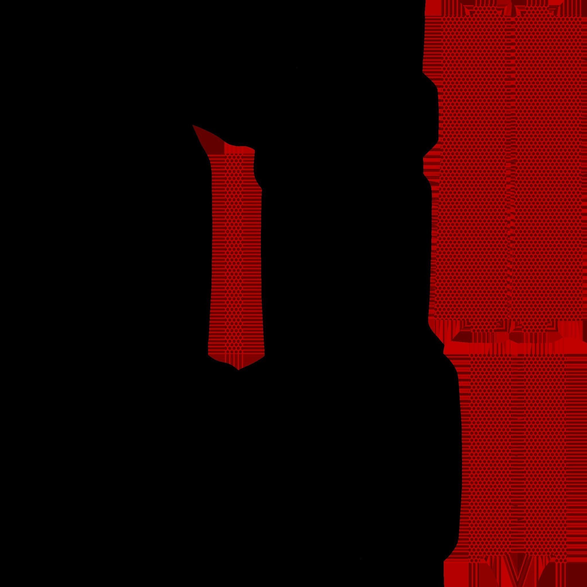 Black Red Armchair - Furniture Interior Design Low-poly 3D model_13