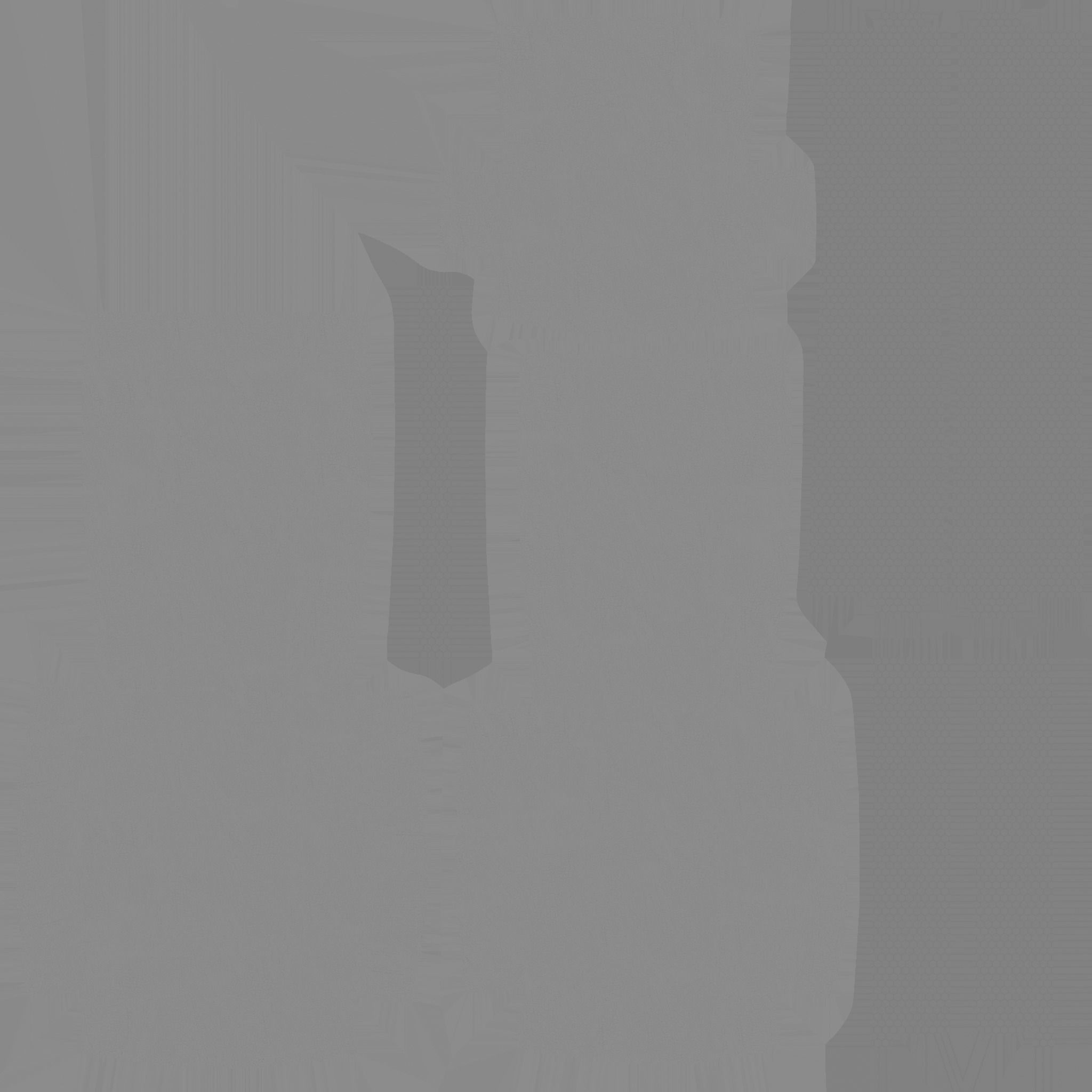 Black Red Armchair - Furniture Interior Design Low-poly 3D model_14