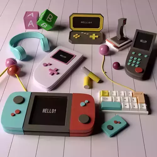 Toy Cartoon 3D Model