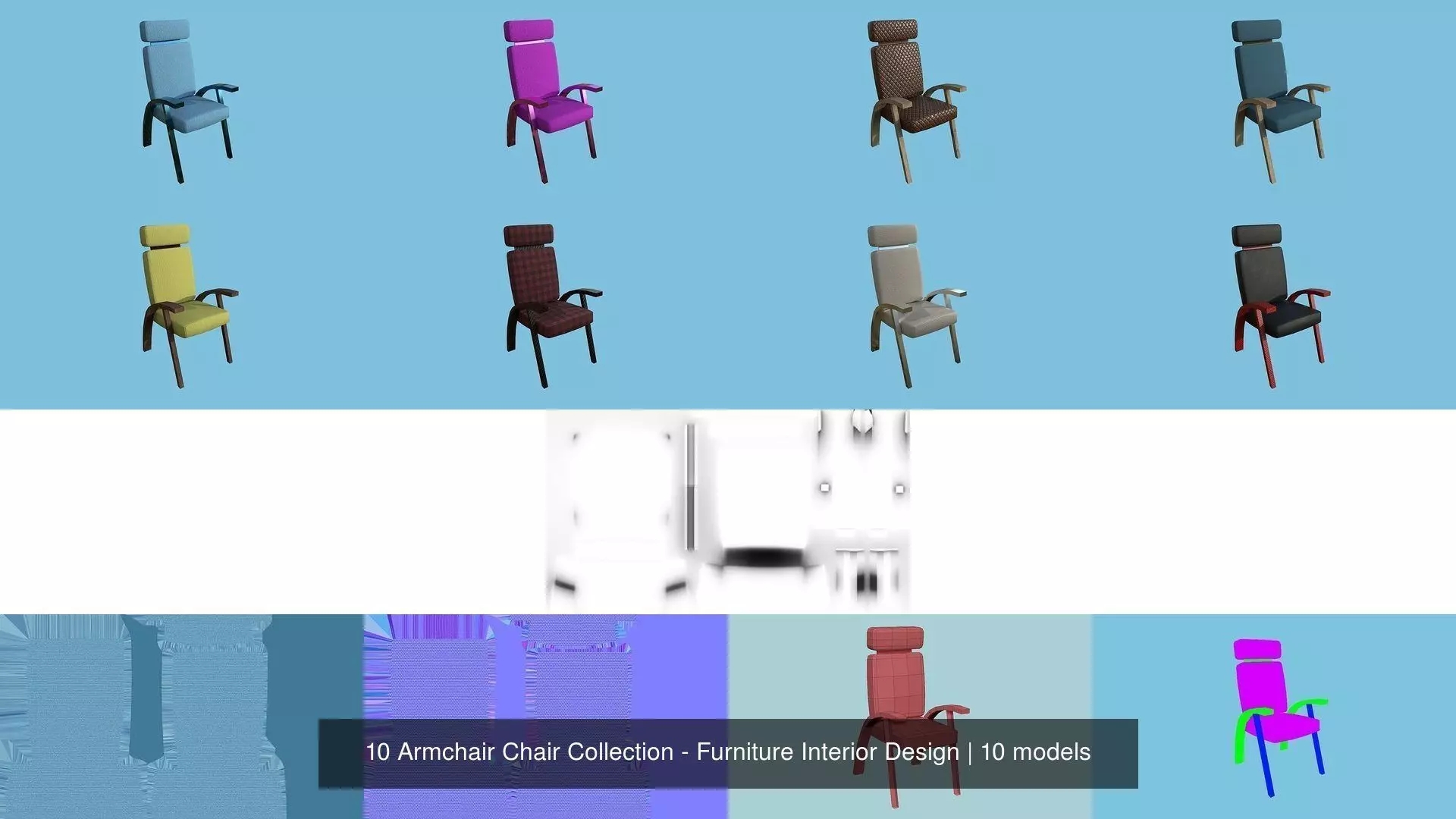 10 Armchair Chair Collection - Furniture Interior Design _1