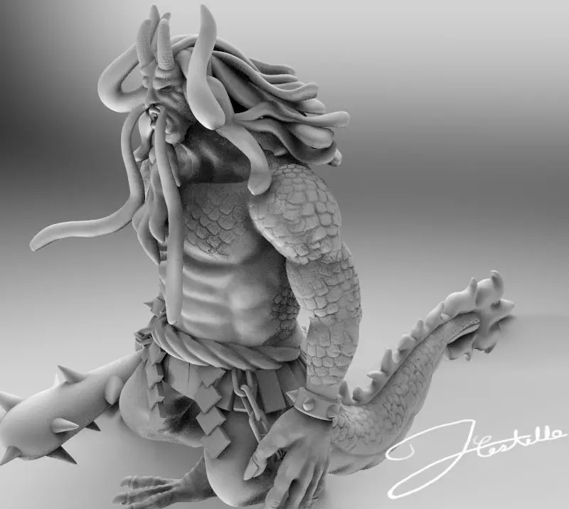 Kaido hibrido 3D print model_0