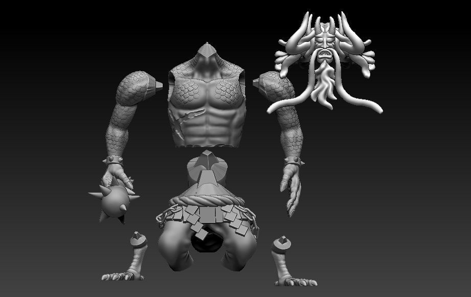 Kaido hibrido 3D print model_4