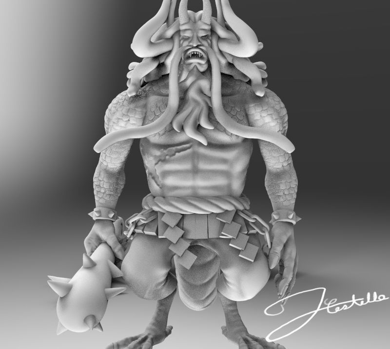 Kaido hibrido 3D print model_3