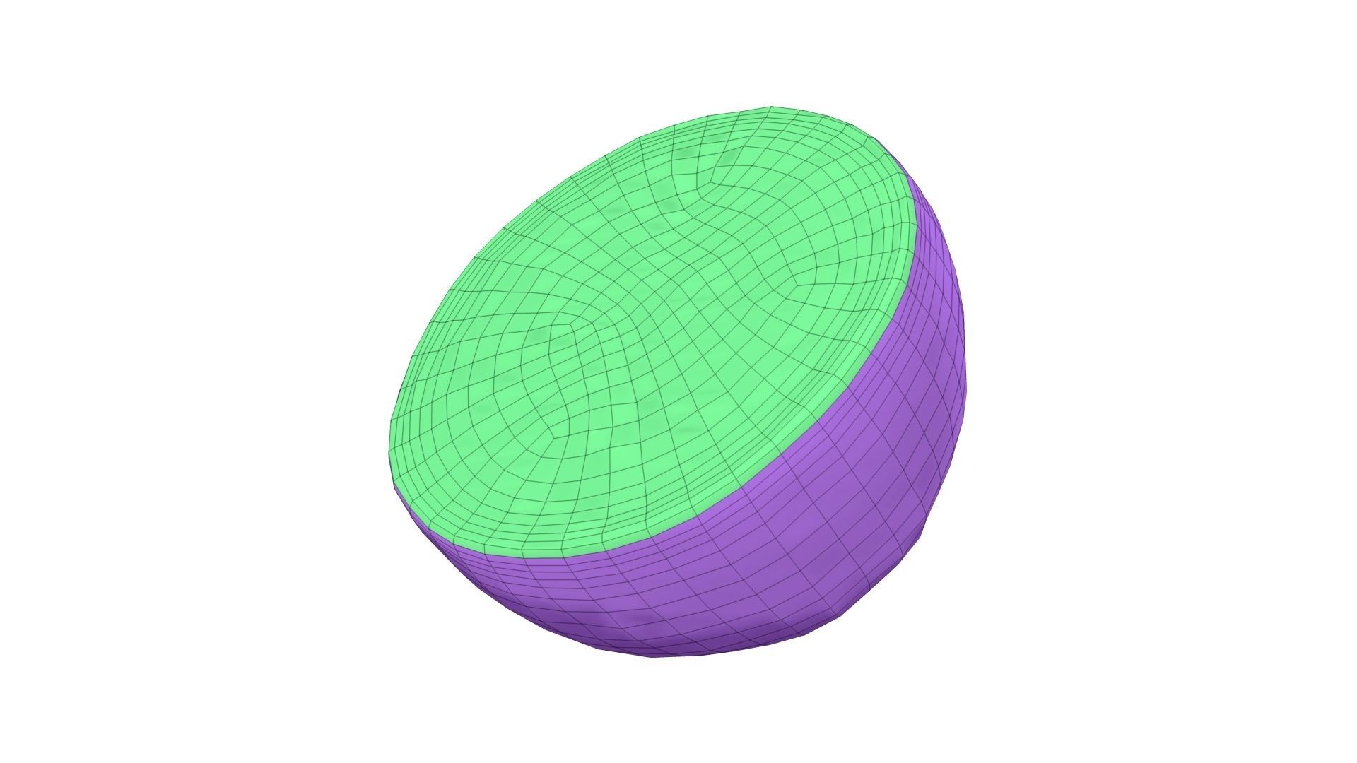Half a Lemon - Extreme Definition Scanned 3D model_4