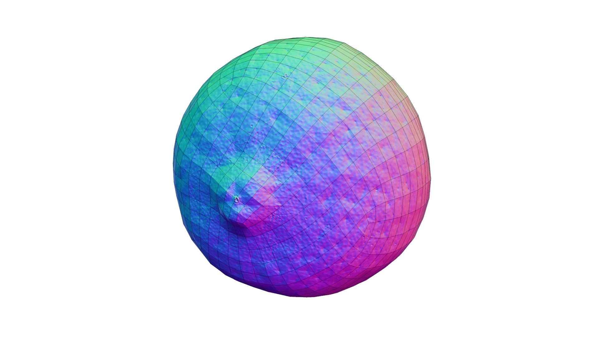 Half a Lemon - Half a Lemon Scanned Low-poly 3D model_4