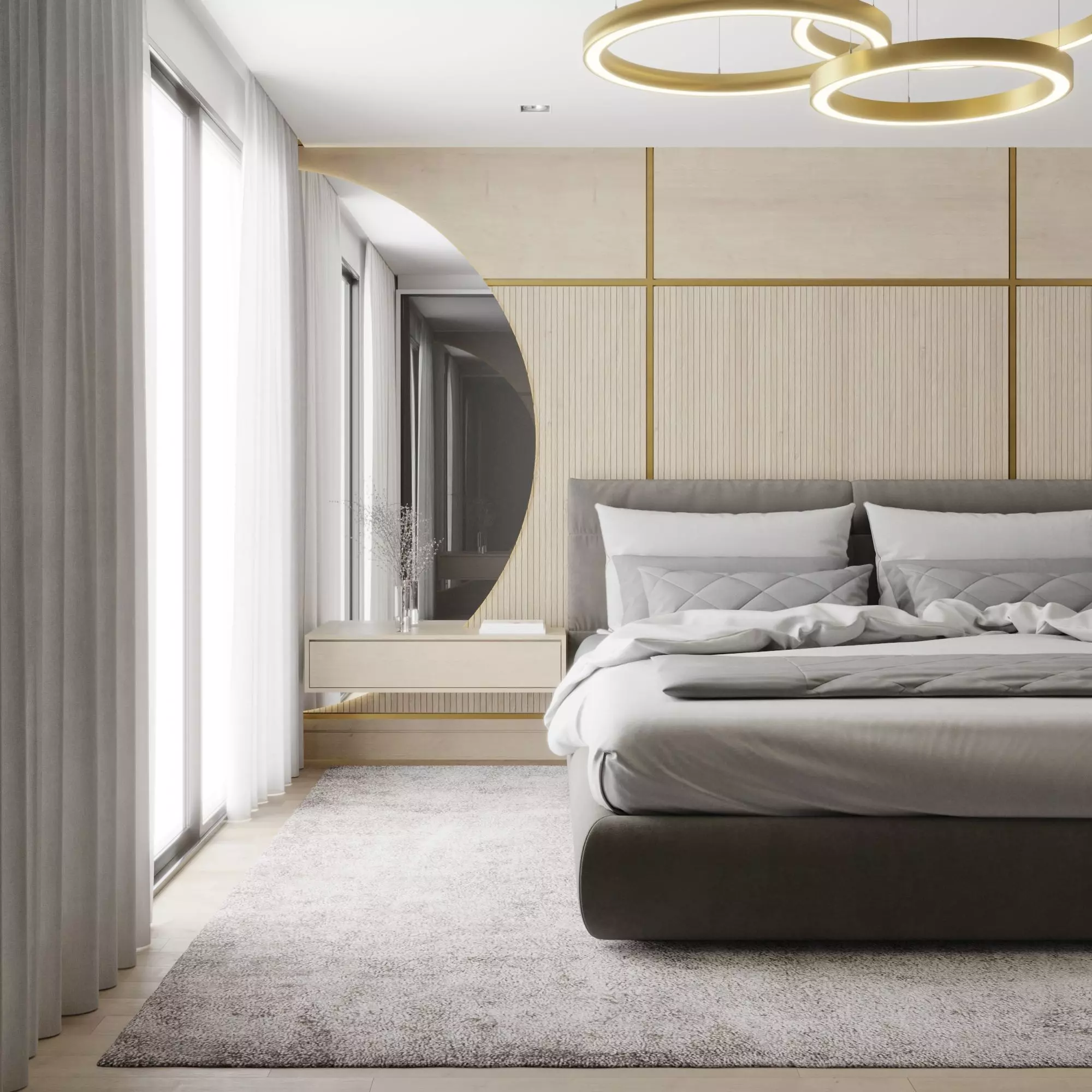 Luxury Master Bedroom 3D model 3D model_0