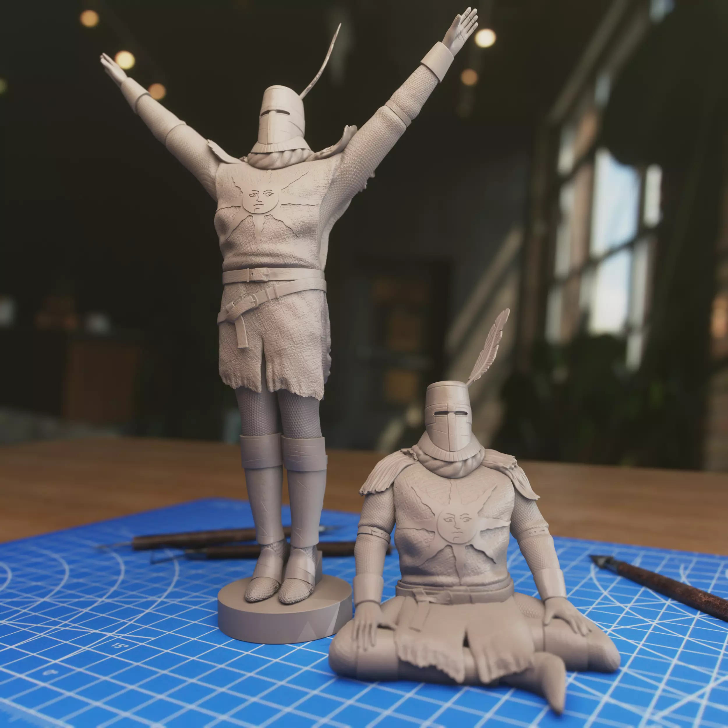 Dark Souls - Solaire Of Astora BUNDLE 3D print model_0
