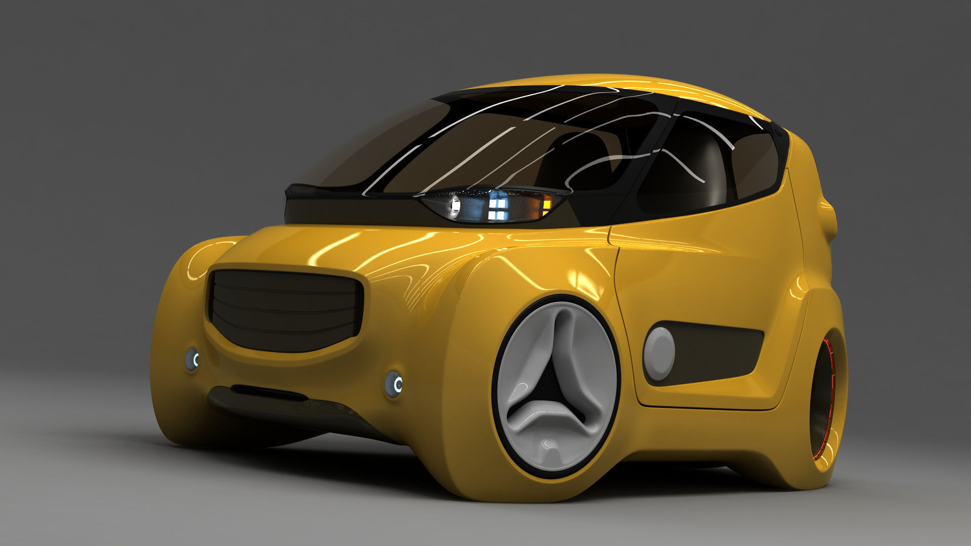 Kancil EV 5 v2 Trike Concept 2021 3D model_3