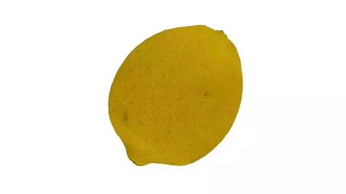 Lemon - Extreme Definition Scanned 3D model 3