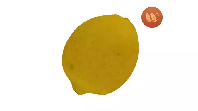 Lemon - Real-Time Scanned Low-poly 3D model