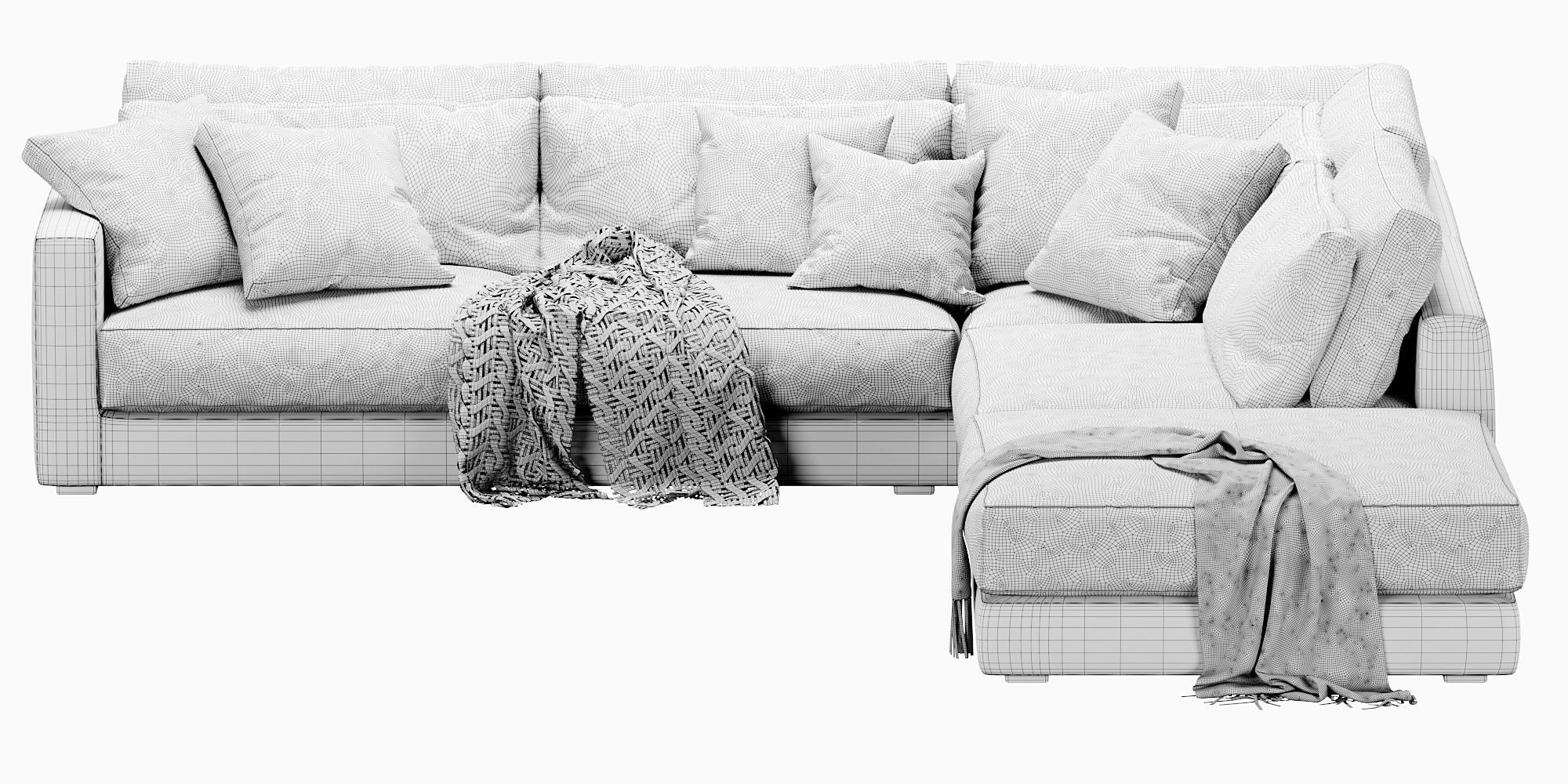 Linteloo Mauro Sectional 3D model_8