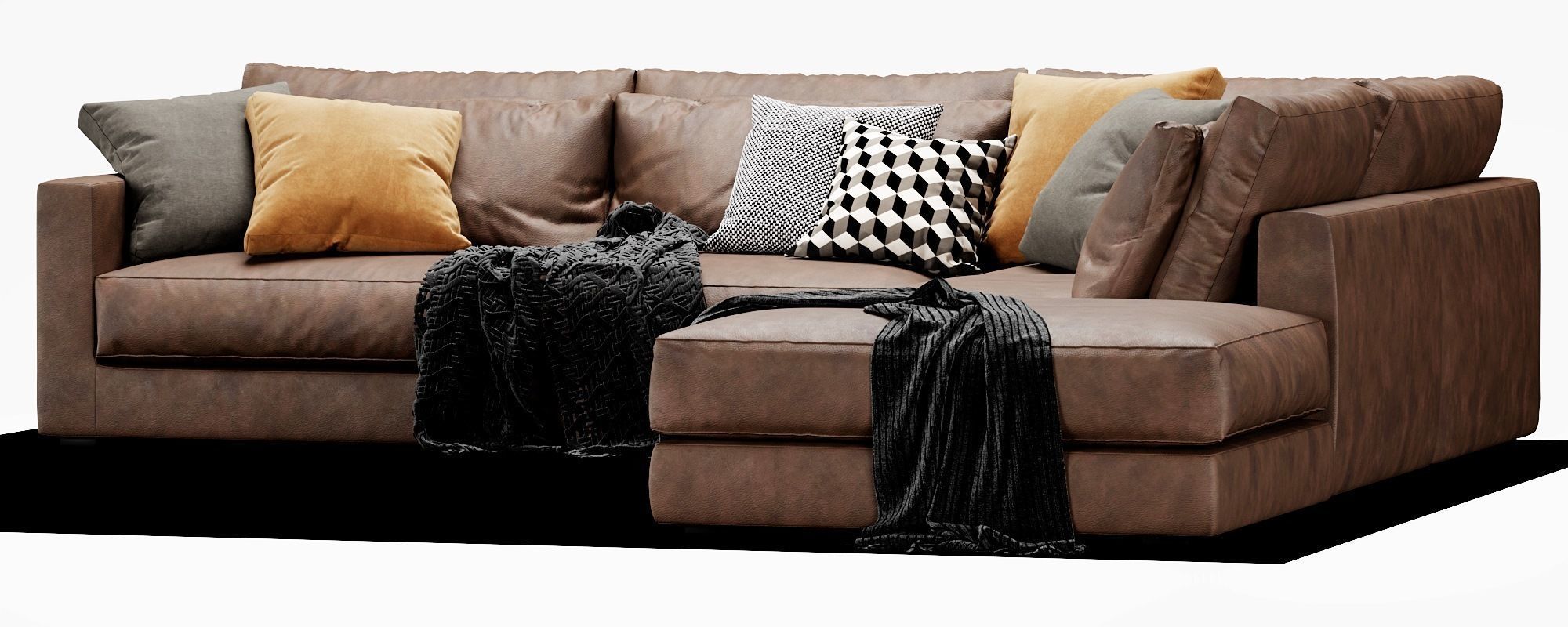 Linteloo Mauro Sectional 3D model_16