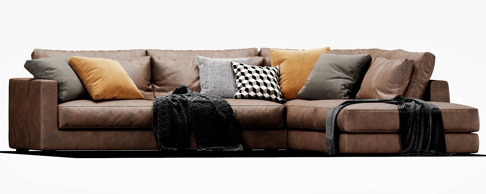 Linteloo Mauro Sectional 3D model_10