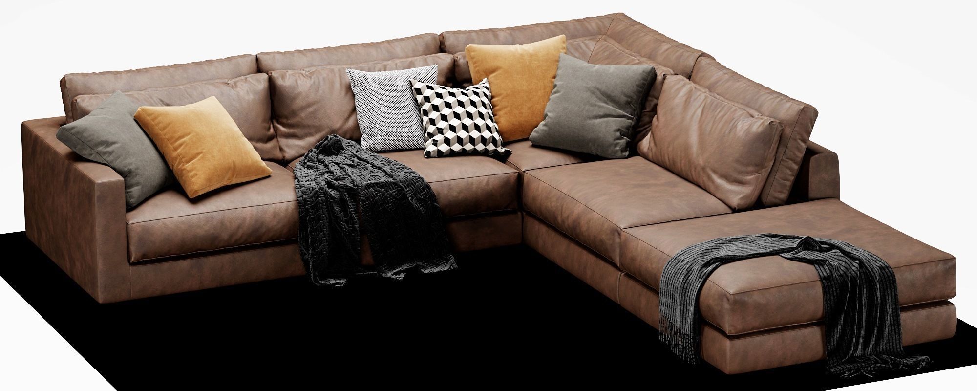 Linteloo Mauro Sectional 3D model_13