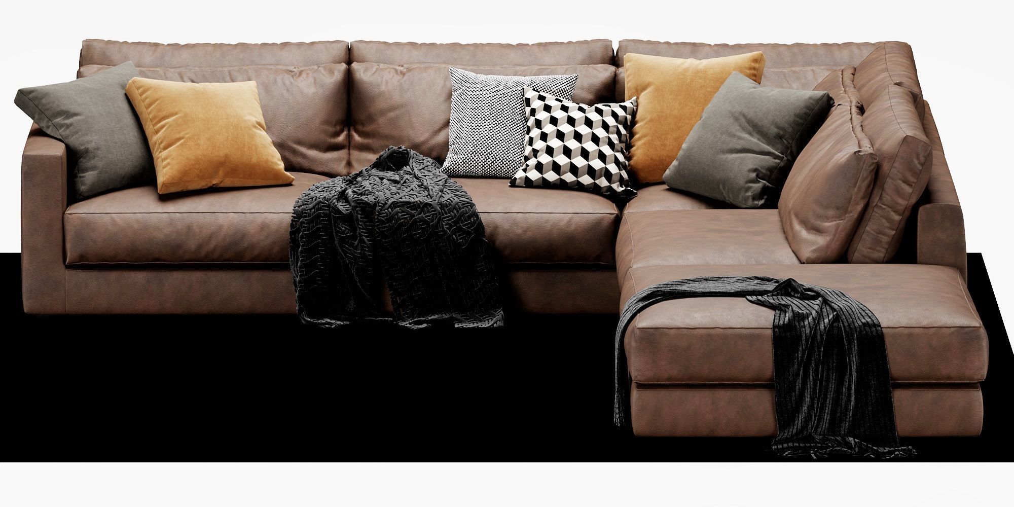 Linteloo Mauro Sectional 3D model_11