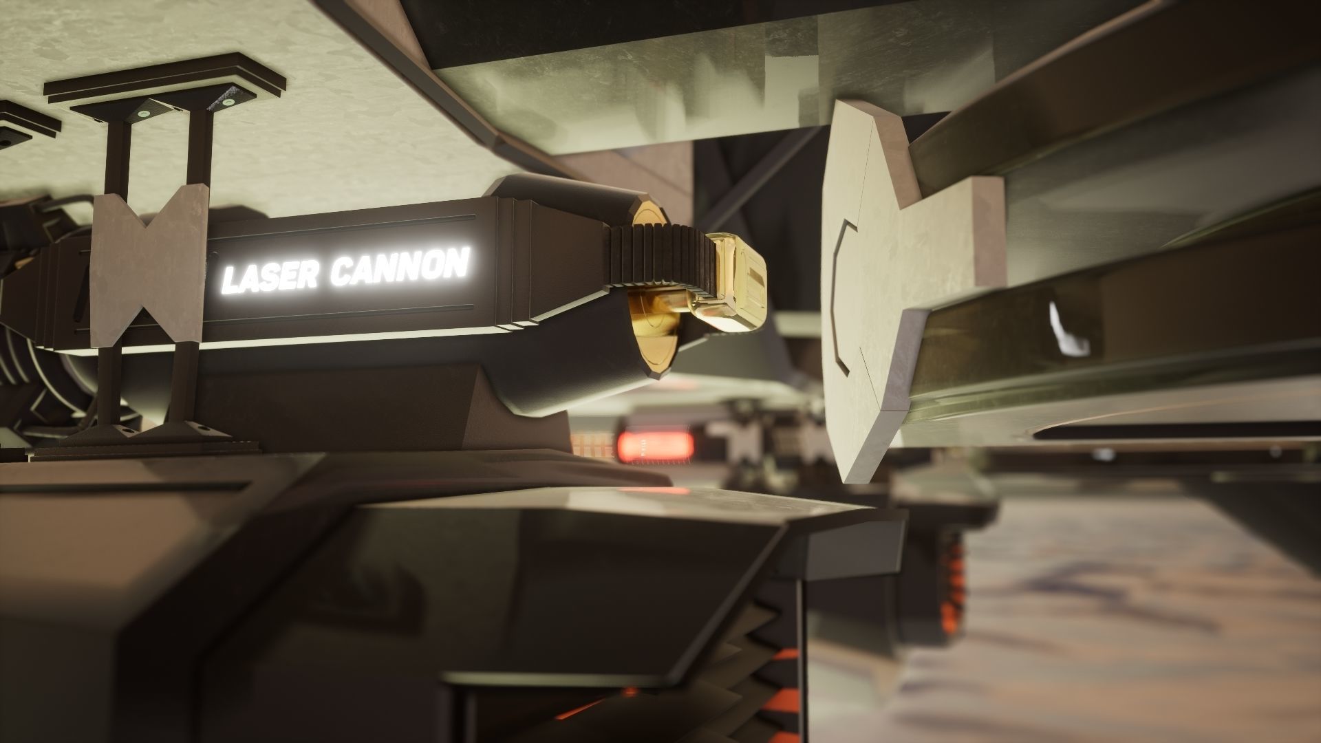 Aircraft X-Wing Low-poly 3D model_12