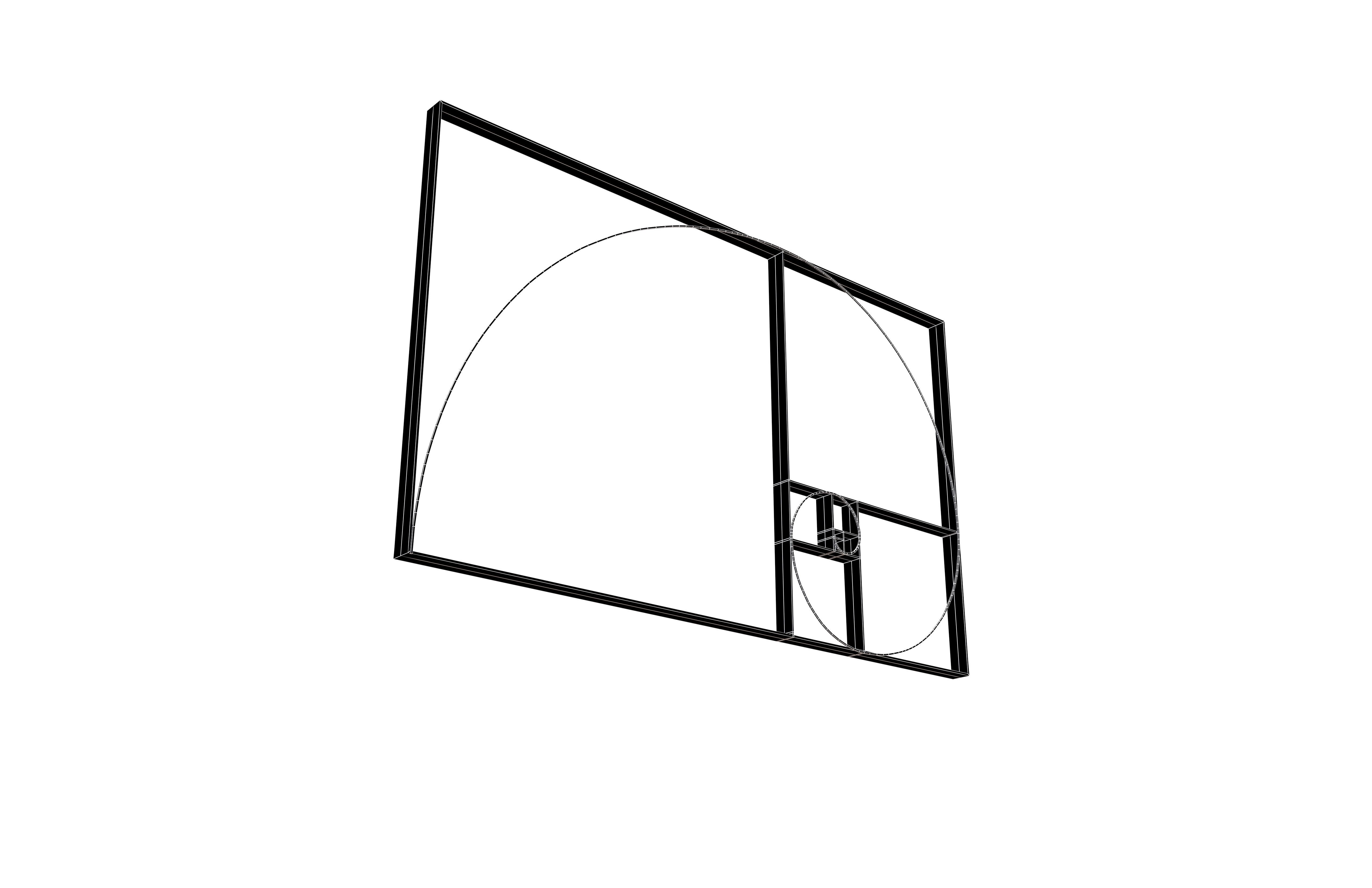 Golden Ratio v1 002 Low-poly 3D model_7