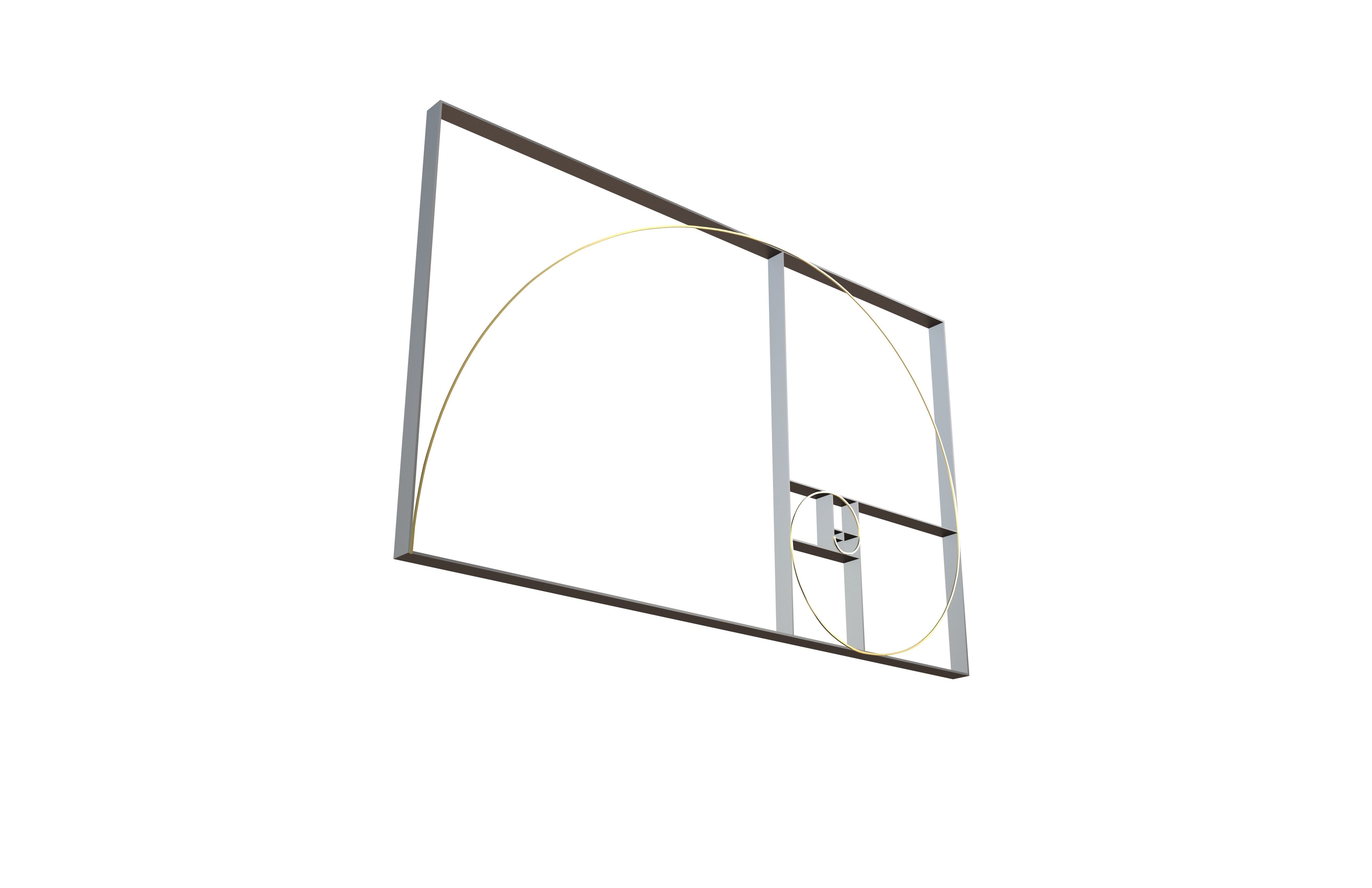 Golden Ratio v1 003 Low-poly 3D model_3