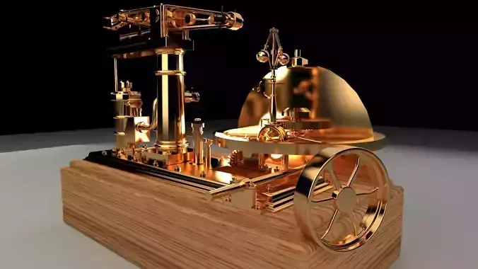 Chinese steam engine