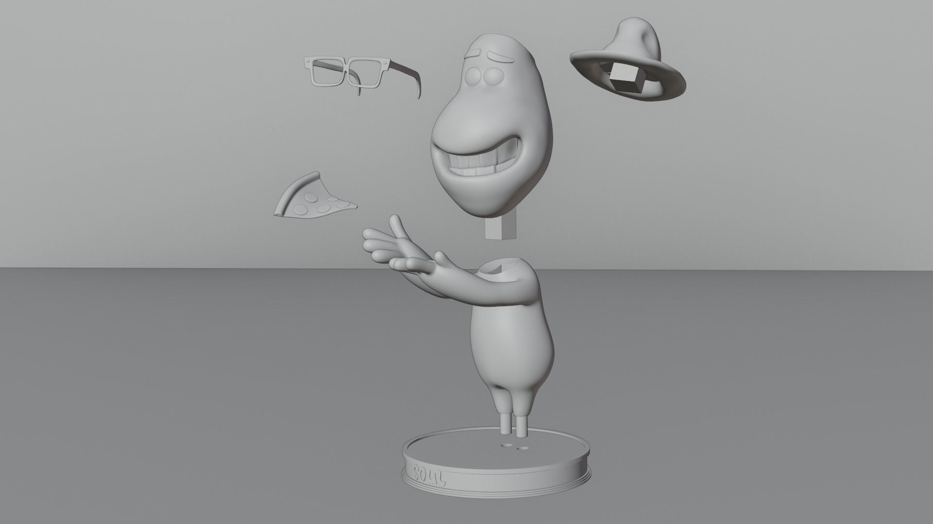 soul disney pixar 3D print model 3D print model_5