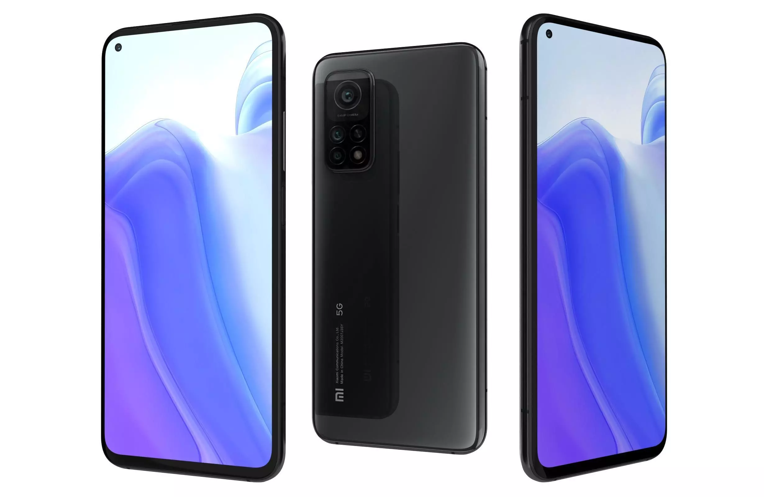 Xiaomi Mi 10T Cosmic Black 3D model_0