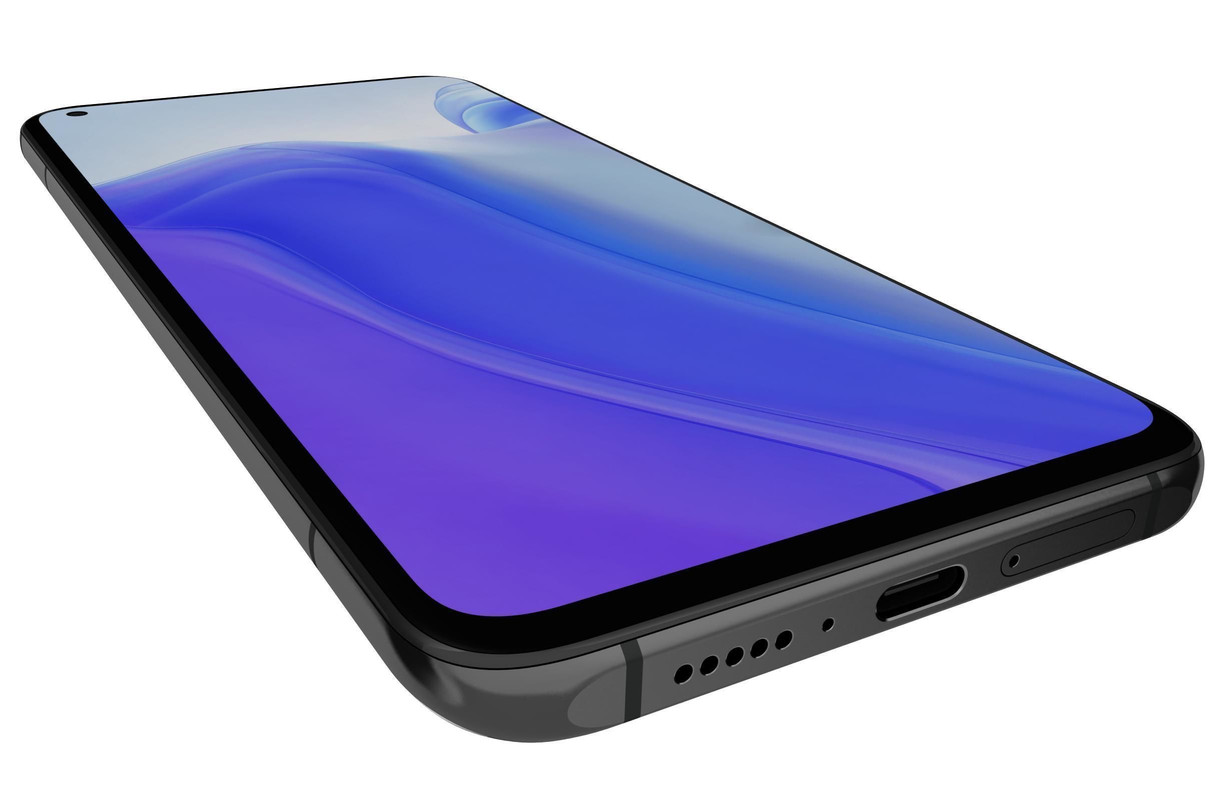 Xiaomi Mi 10T Cosmic Black 3D model_12