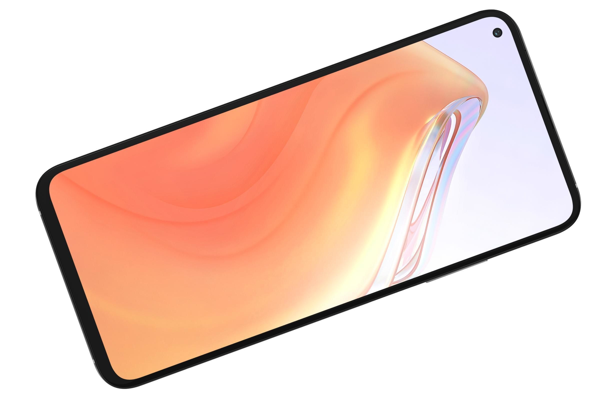 Xiaomi Mi 10T Lunar Silver 3D model_10