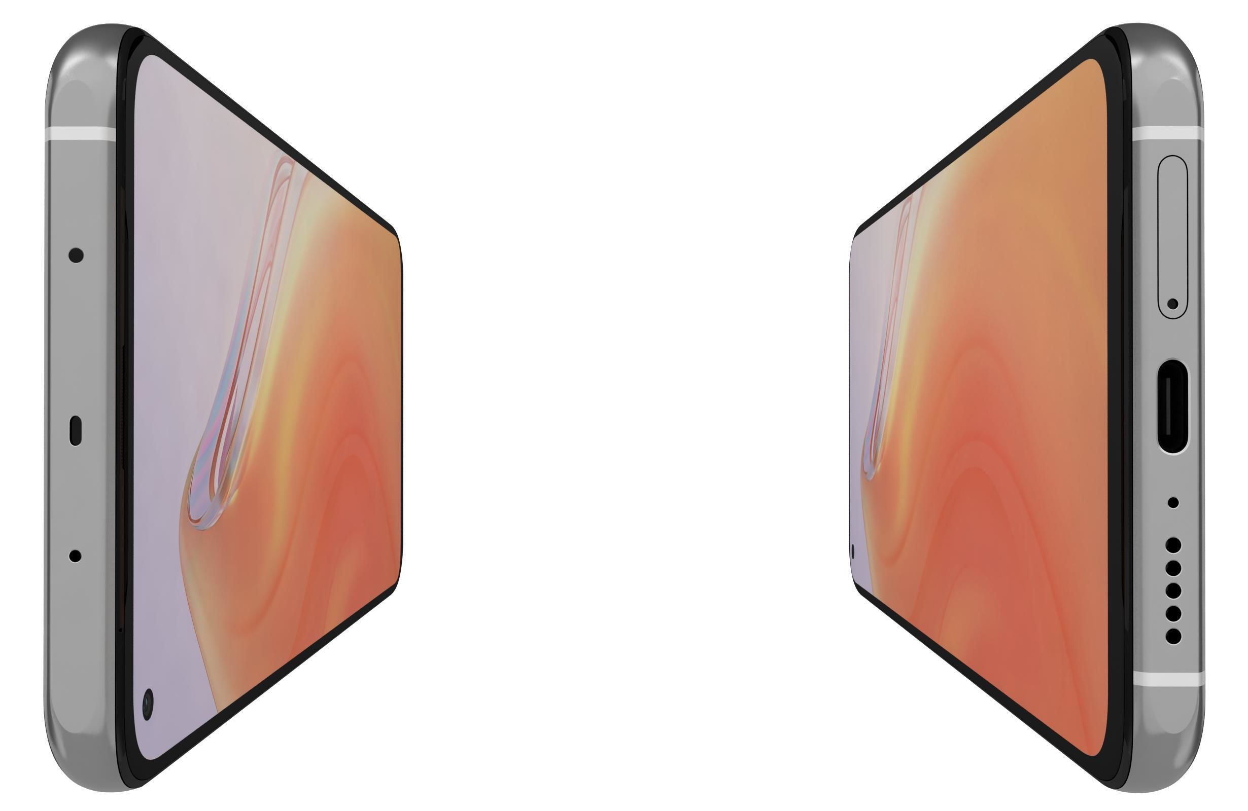 Xiaomi Mi 10T Cosmic Black And Lunar Silver 3D model_30