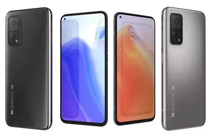 Xiaomi Mi 10T Cosmic Black And Lunar Silver