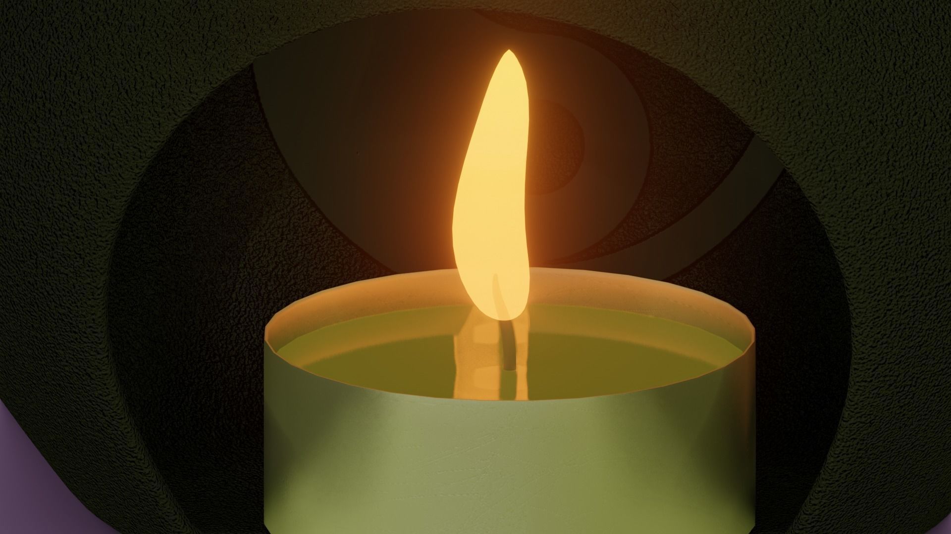 Aroma lamp  Yin Yang 3D model_6