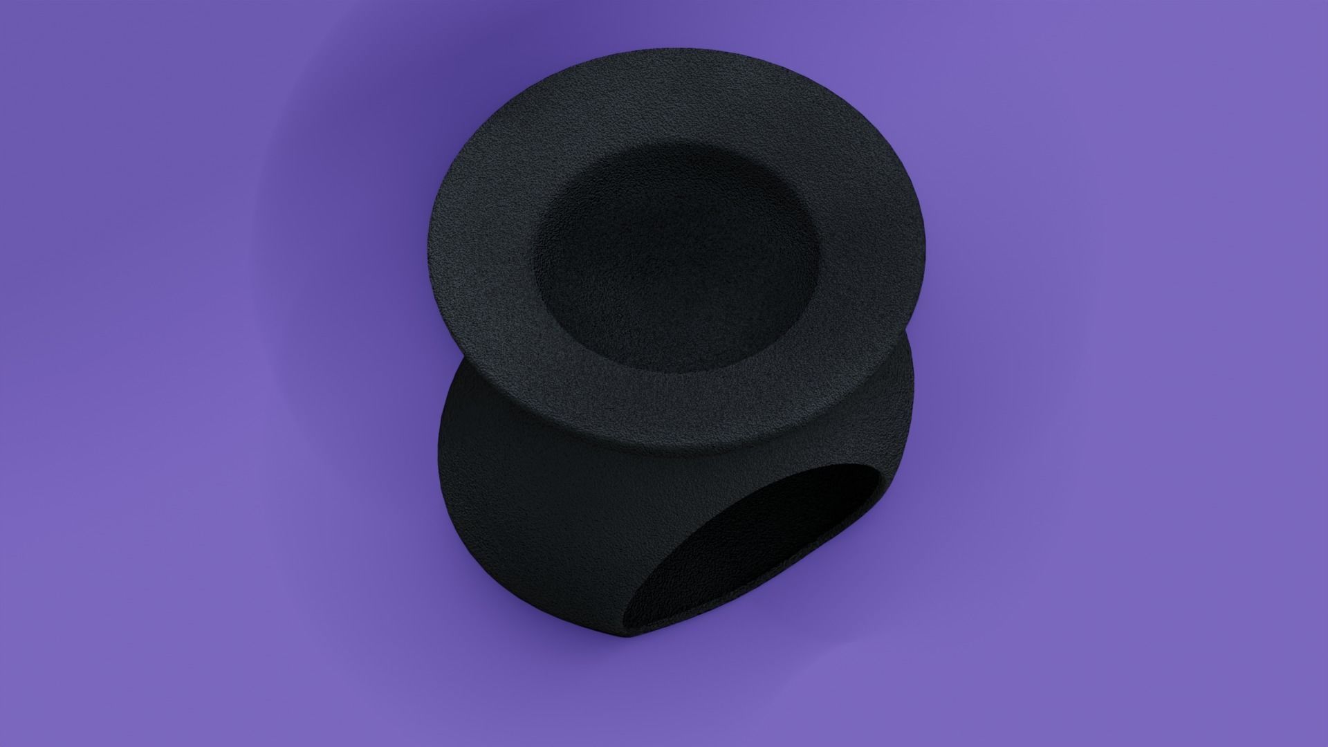 Aroma lamp  Yin Yang 3D model_5