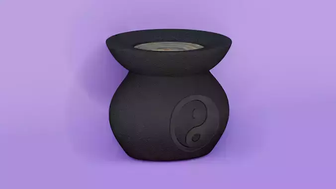 Aroma lamp  Yin Yang