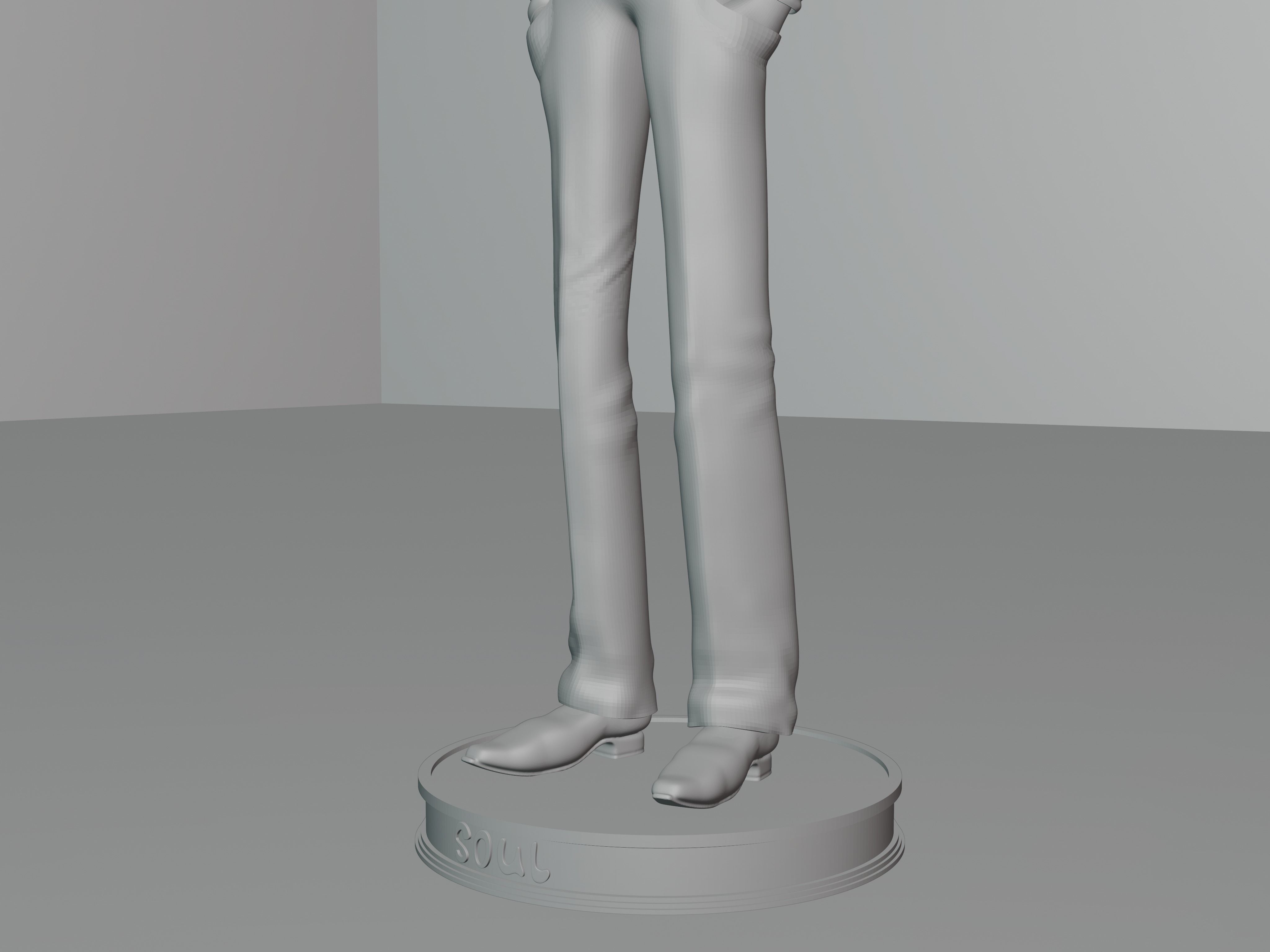 joe gradner 3D print model from soul pixar animation  3D print model_9
