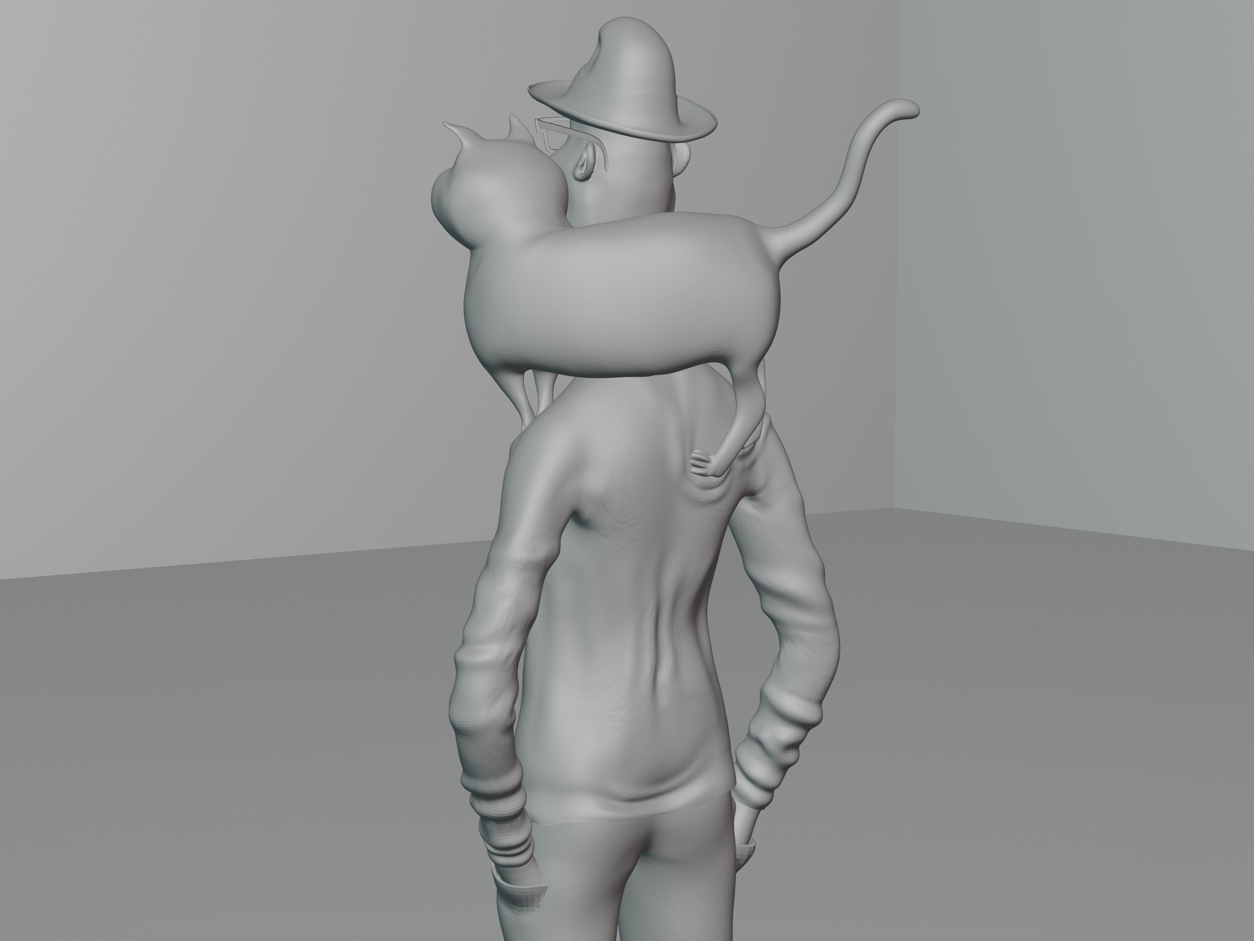joe gradner 3D print model from soul pixar animation  3D print model_3