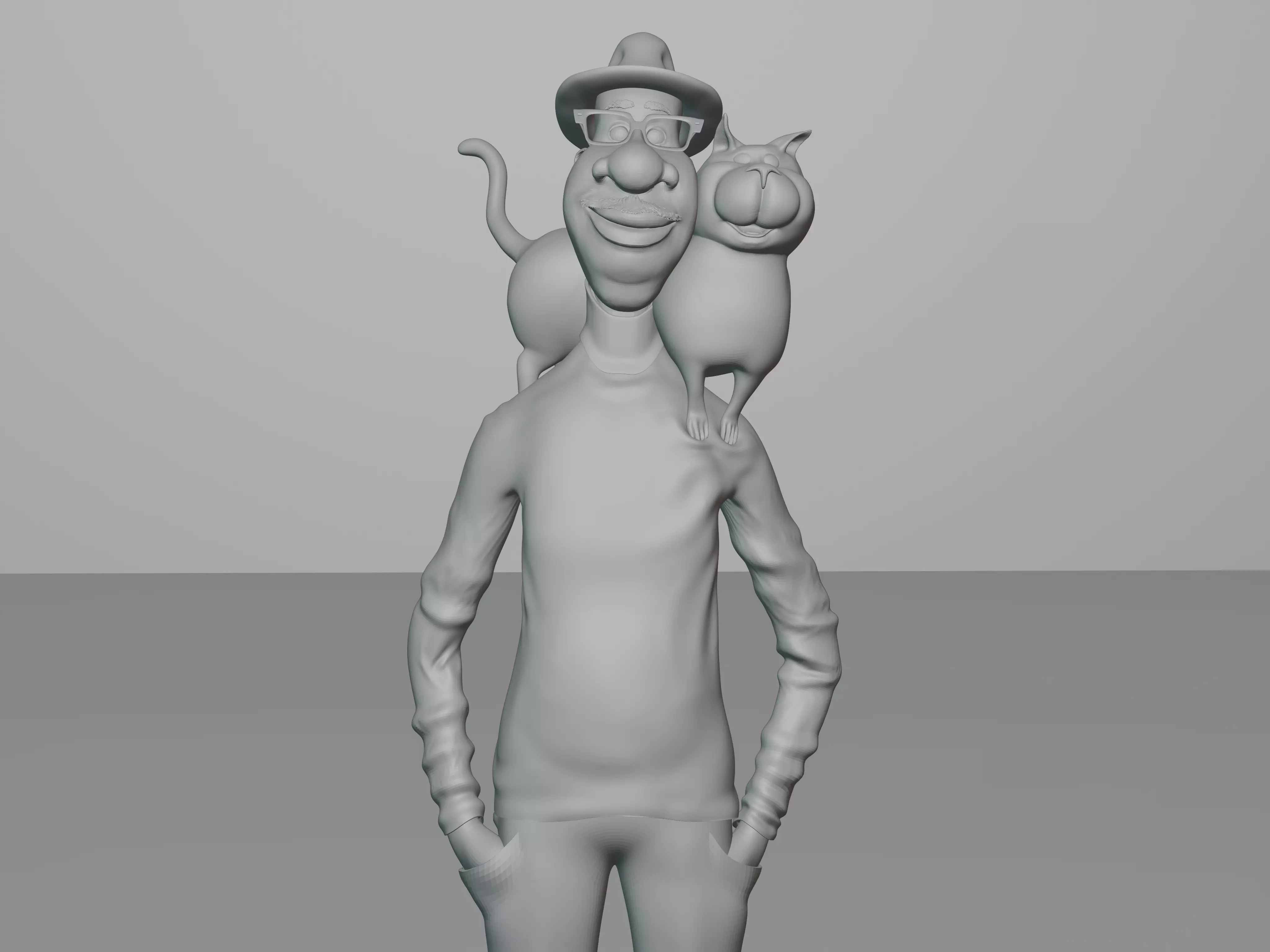 joe gradner 3D print model from soul pixar animation  3D print model_0