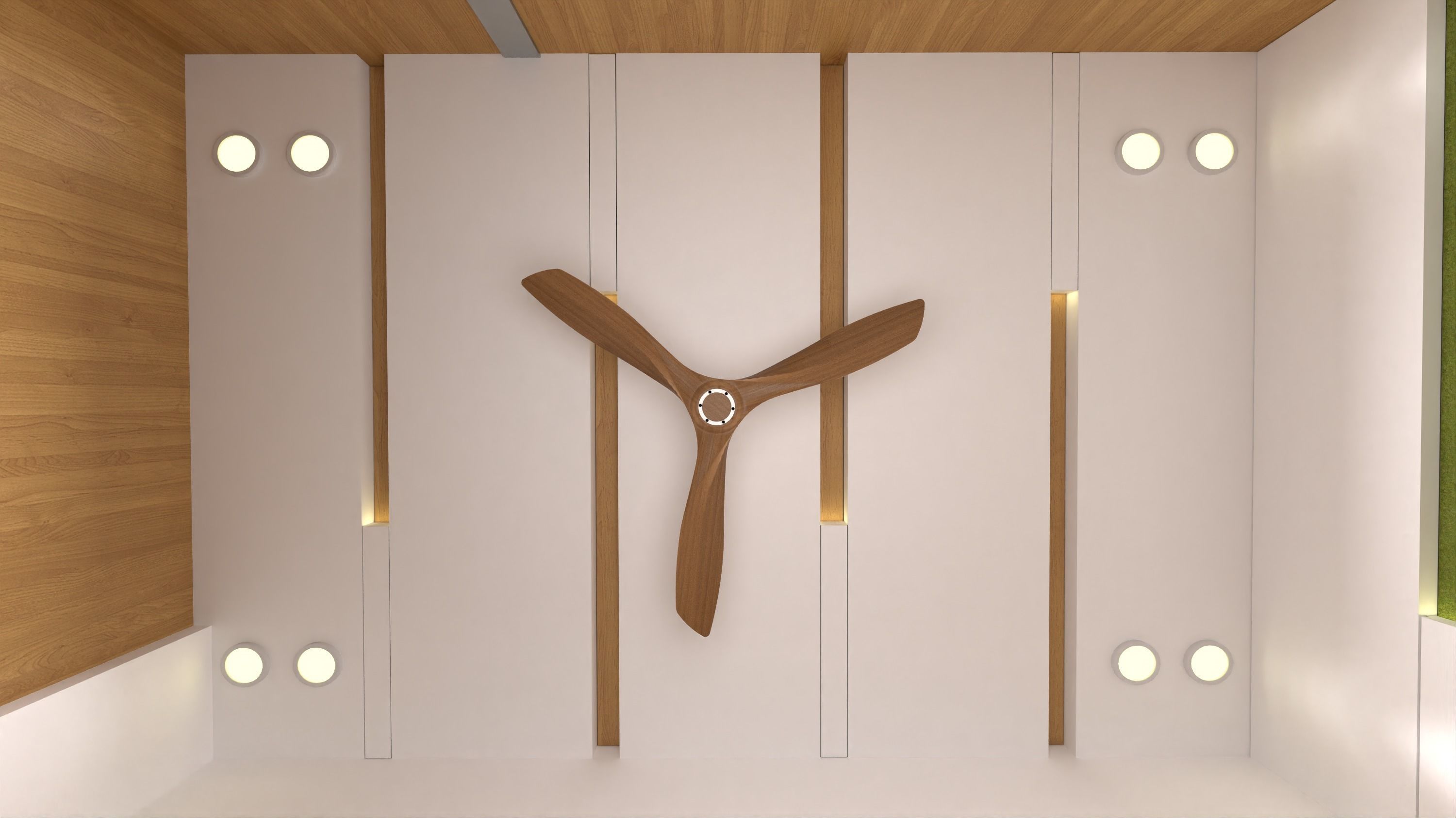 Office interior design  3D model_8