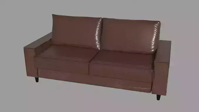 Leather sofa