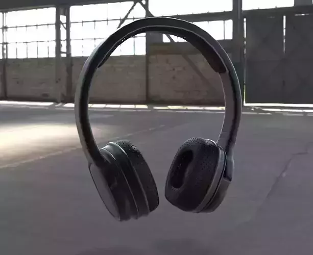 Headphones pair of with accents