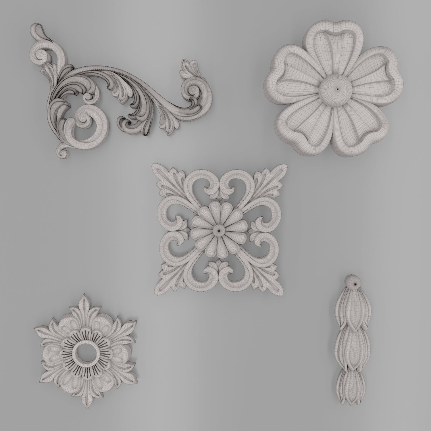 Trim Ornament 65 3D model_1