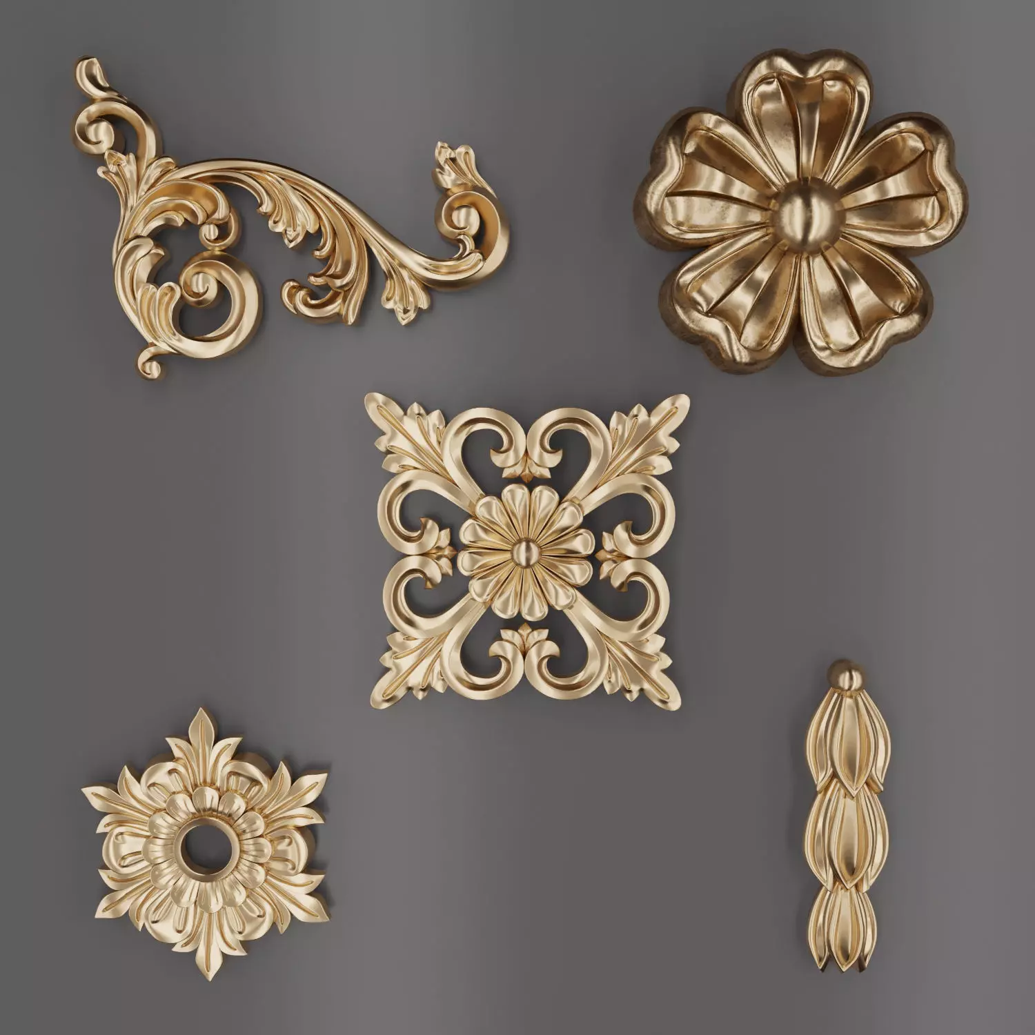 Trim Ornament 65 3D model_0