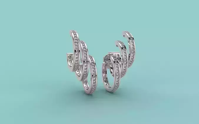 EAR CUFF 405 JEWELRY 3D print model