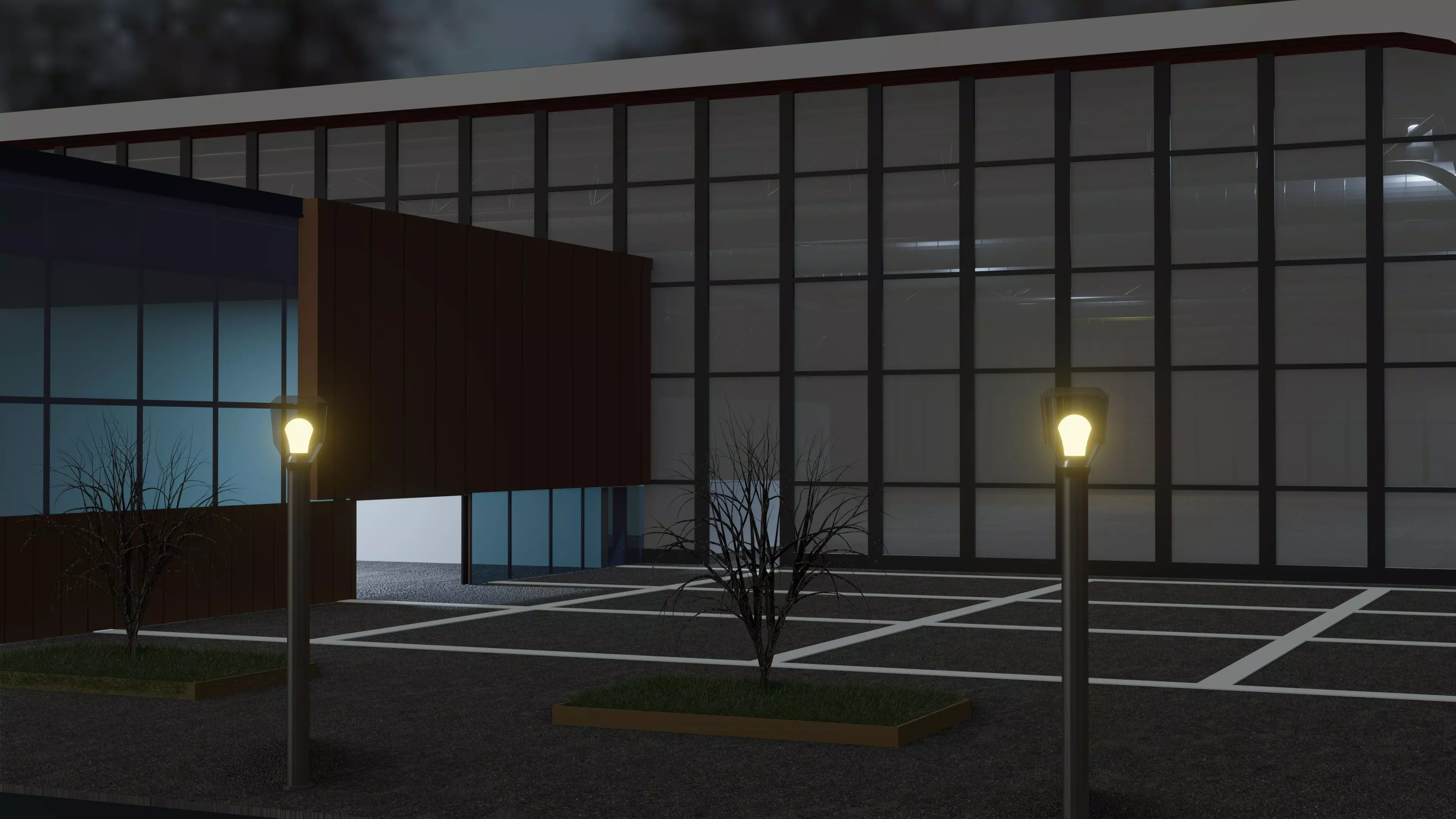 MANUFACTURING PLANT Free 3D model_0