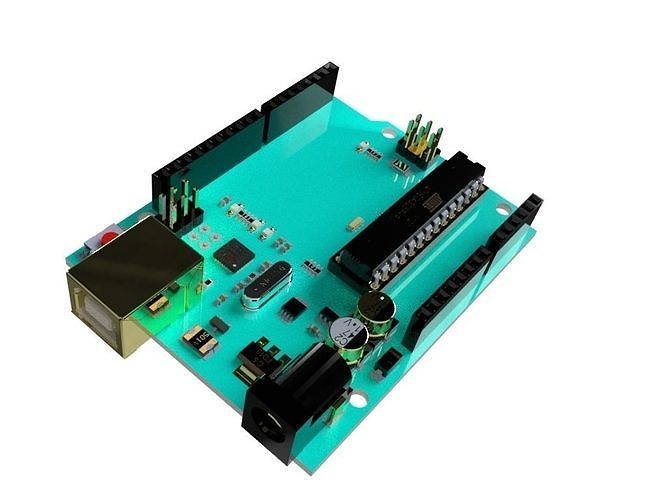 Arduino Uno 3D print model