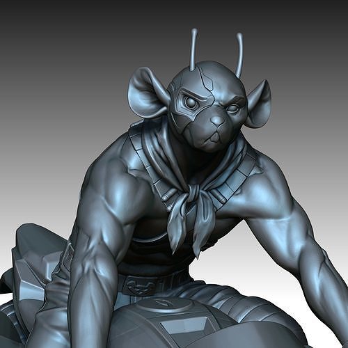 VINNI BIKER 3D print model