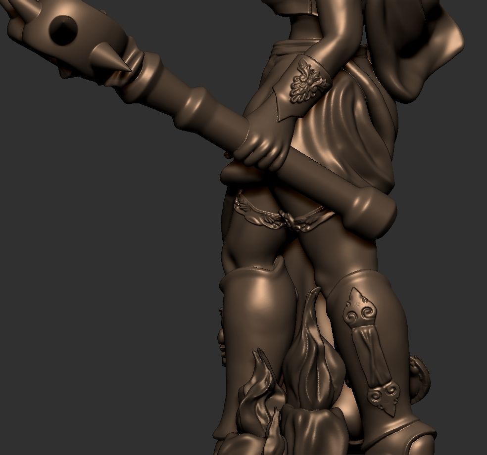 Nessili Battle sister of Srelig 3D print model_9