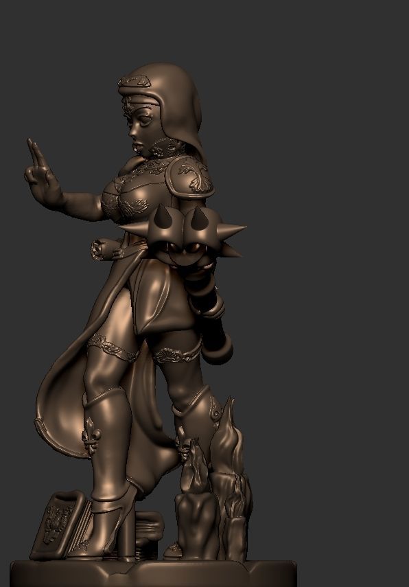 Nessili Battle sister of Srelig 3D print model_2