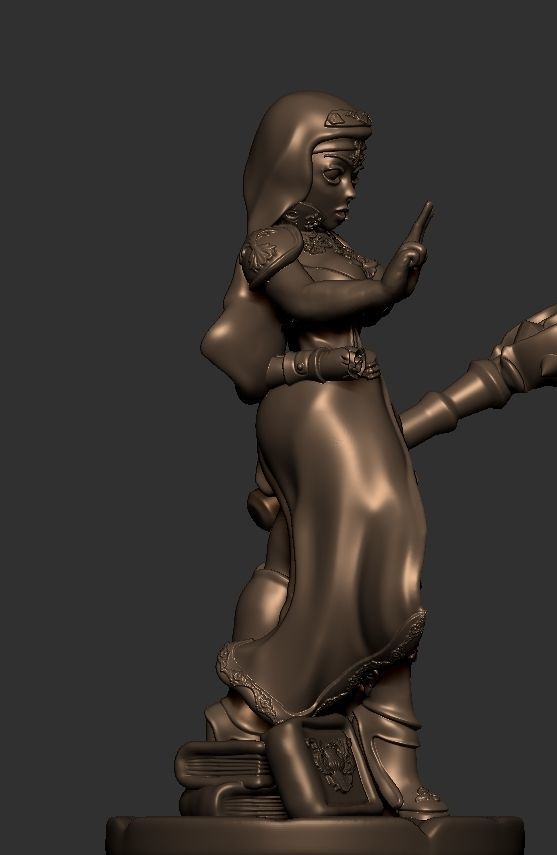 Nessili Battle sister of Srelig 3D print model_6