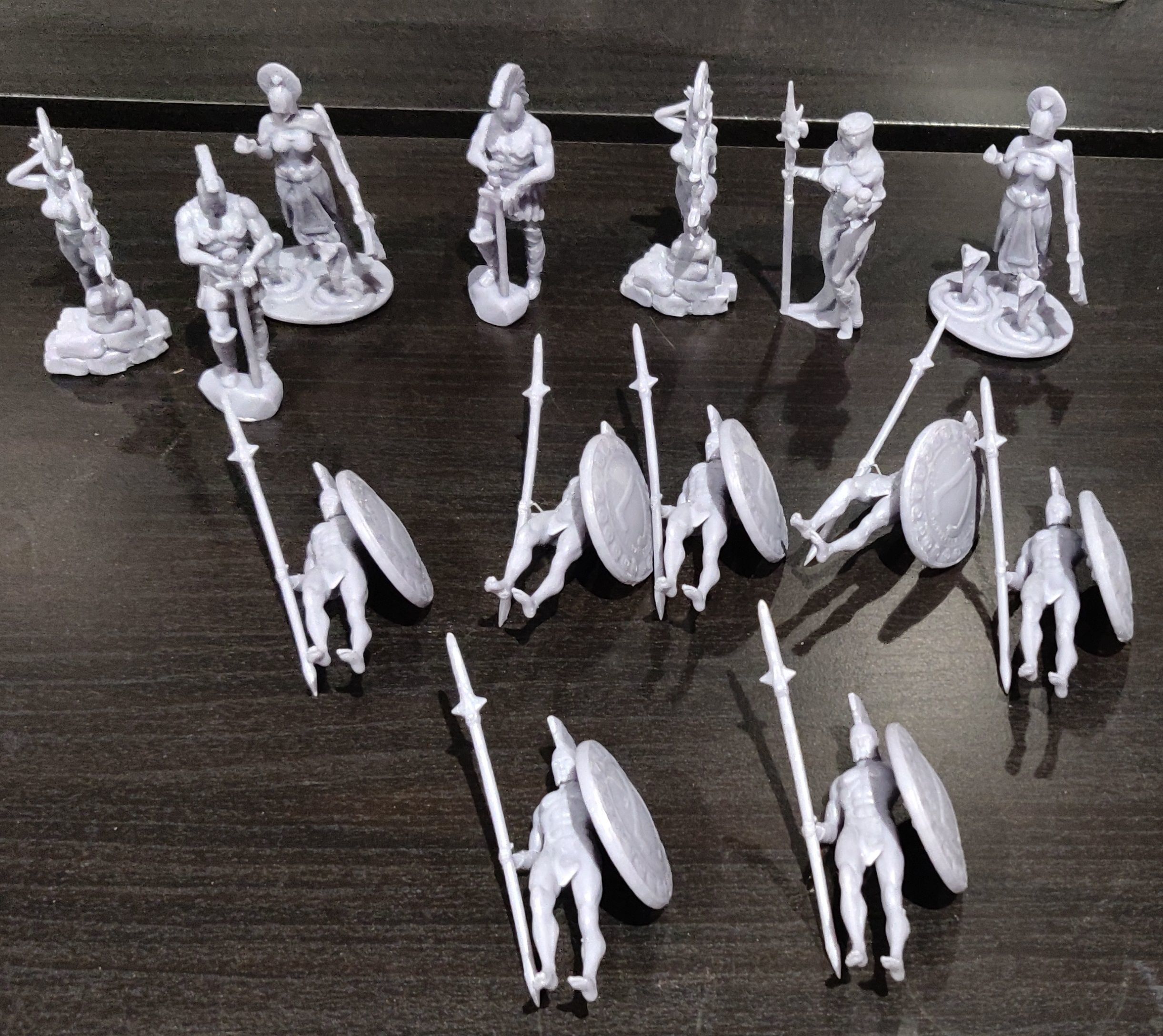 Chess board game THE KING 3D print model_4