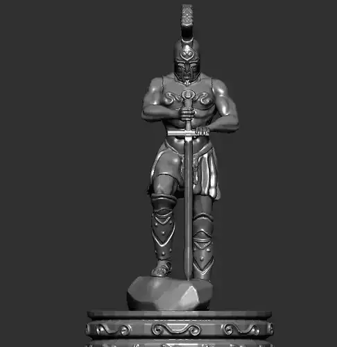 Chess board figure THE KNIGHT